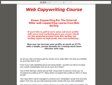 Tablet Screenshot of copywritingtip.com